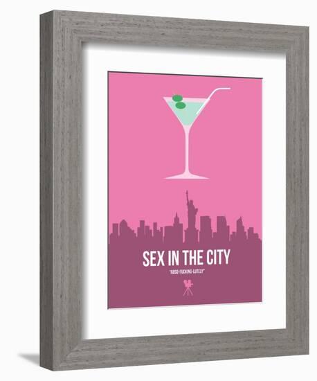 Sex and the City-David Brodsky-Framed Art Print