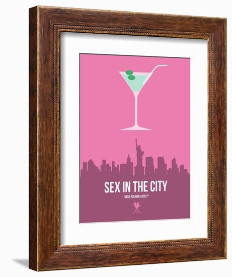 Sex and the City-David Brodsky-Framed Art Print