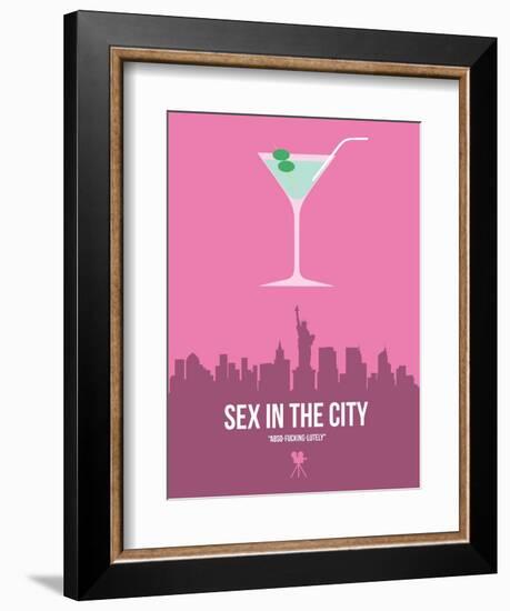 Sex and the City-David Brodsky-Framed Art Print