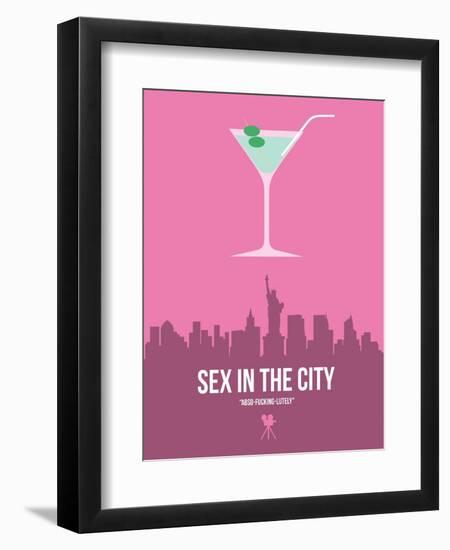 Sex and the City-David Brodsky-Framed Art Print