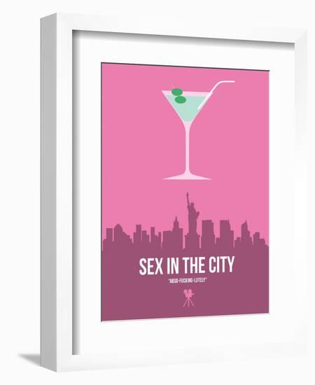 Sex and the City-David Brodsky-Framed Art Print