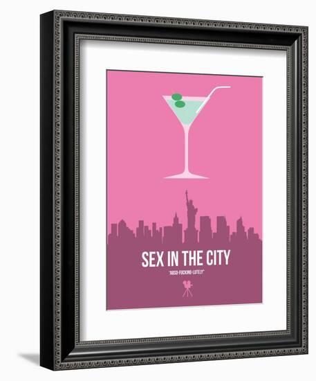 Sex and the City-David Brodsky-Framed Art Print