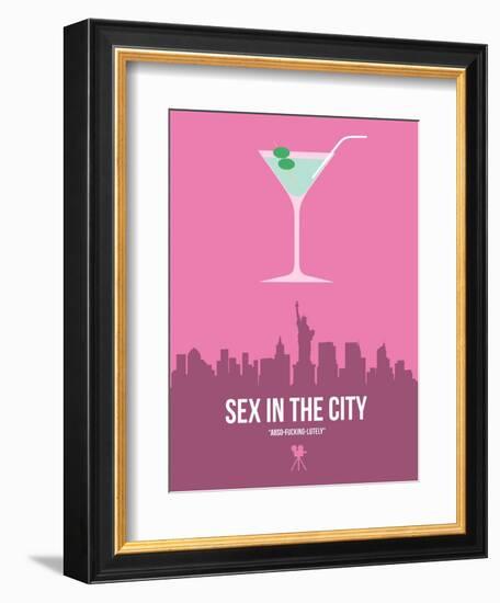 Sex and the City-David Brodsky-Framed Art Print