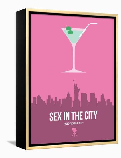 Sex and the City-David Brodsky-Framed Stretched Canvas