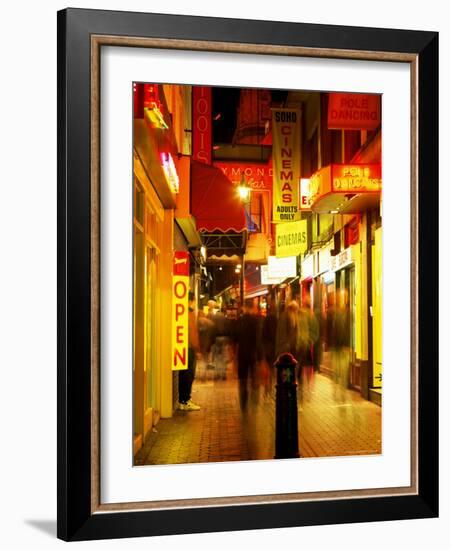 Sex Shops, Soho, London, England, United Kingdom-Mark Mawson-Framed Photographic Print