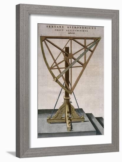 Sextant-Joan Blaeu-Framed Giclee Print