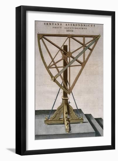 Sextant-Joan Blaeu-Framed Giclee Print