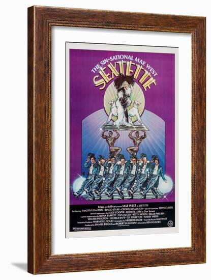 Sextette, Mae West, 1978-null-Framed Art Print