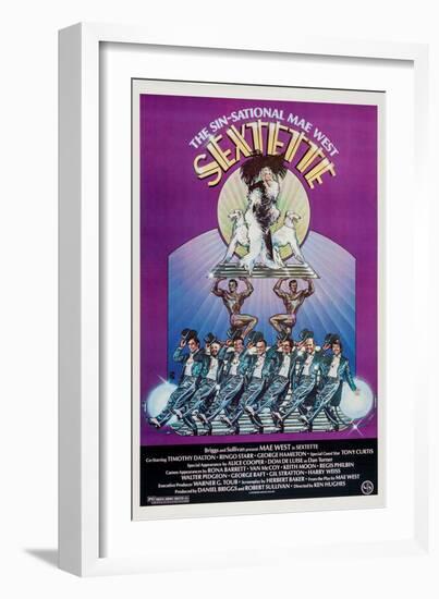 Sextette, Mae West, 1978-null-Framed Art Print