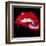 Sexy Kiss-Pop Art Queen-Framed Giclee Print