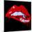 Sexy Kiss-Pop Art Queen-Mounted Giclee Print