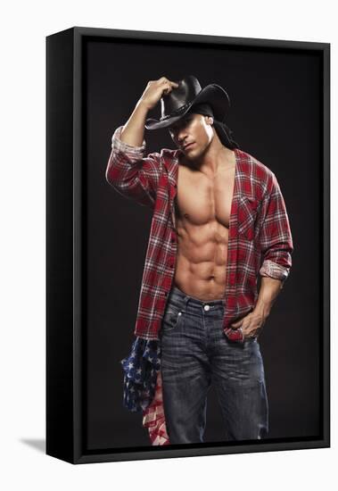 Sexy Men like Cowboy-Studio10Artur-Framed Premier Image Canvas
