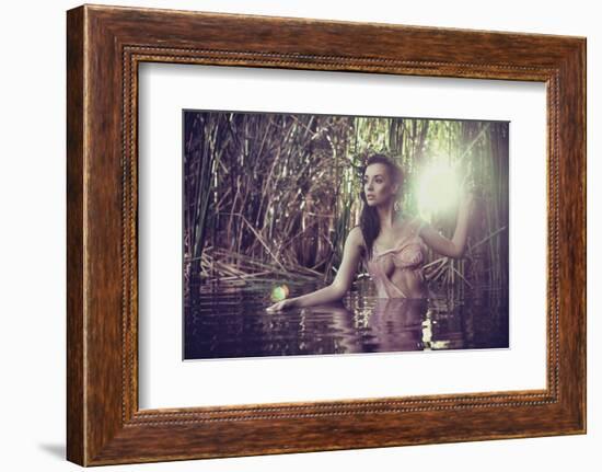 Sexy Woman in Water-conrado-Framed Photographic Print