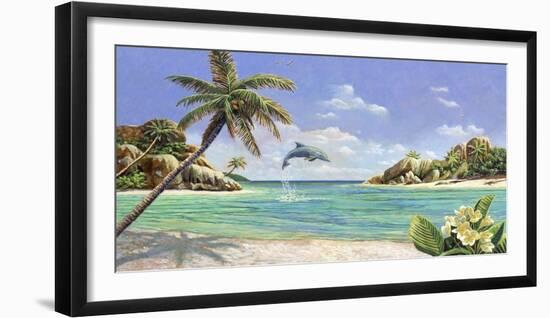 Seychelles-Andrea Del Missier-Framed Art Print