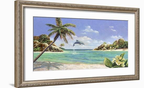 Seychelles-Andrea Del Missier-Framed Art Print