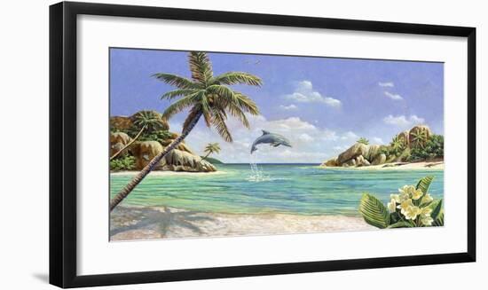 Seychelles-Andrea Del Missier-Framed Art Print