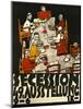 Sezessionsplakat 1918, Poster for the 49th Secession Exhibition by the Neukunstgruppe, Austria-Egon Schiele-Mounted Giclee Print