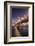 SF Bay Holiday Lights - Bay Bridge Night Photography - San Francisco-Vincent James-Framed Photographic Print