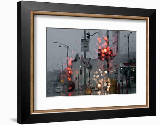 SF Early and Wet-David Winston-Framed Giclee Print