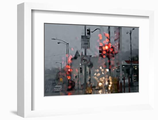 SF Early and Wet-David Winston-Framed Giclee Print