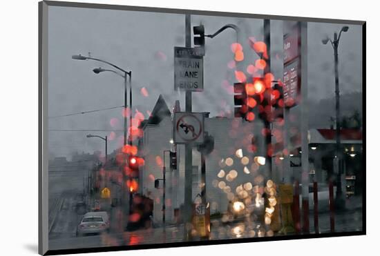 SF Early and Wet-David Winston-Mounted Giclee Print