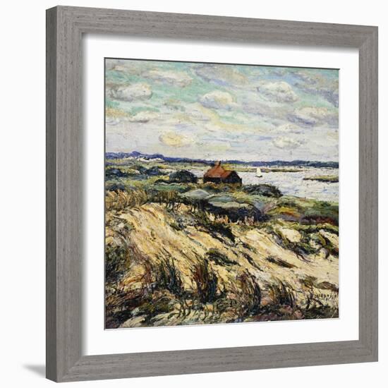 Shack on the Bay-Ernest Lawson-Framed Giclee Print