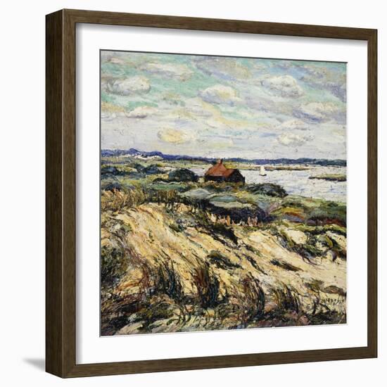 Shack on the Bay-Ernest Lawson-Framed Giclee Print