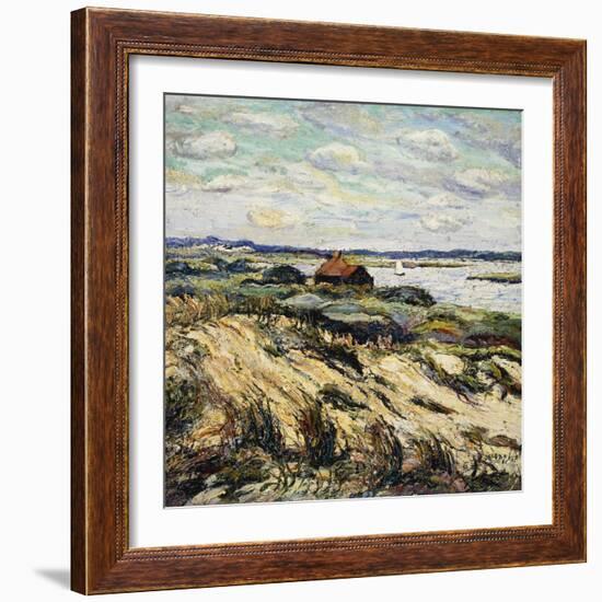 Shack on the Bay-Ernest Lawson-Framed Giclee Print