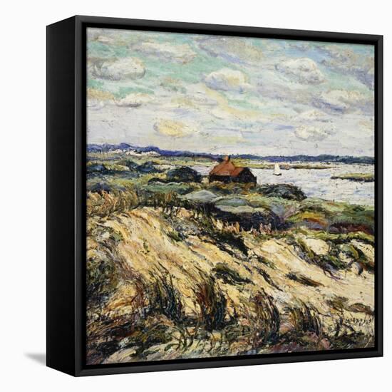 Shack on the Bay-Ernest Lawson-Framed Premier Image Canvas