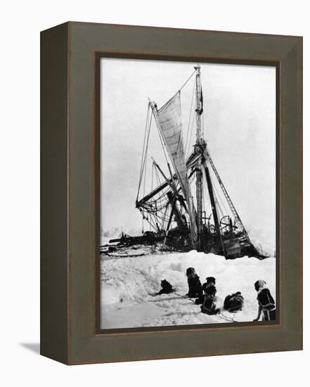 Shackleton's "Endurance-null-Framed Premier Image Canvas