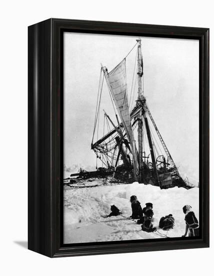 Shackleton's "Endurance-null-Framed Premier Image Canvas