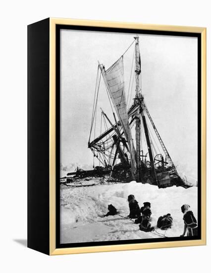 Shackleton's "Endurance-null-Framed Premier Image Canvas