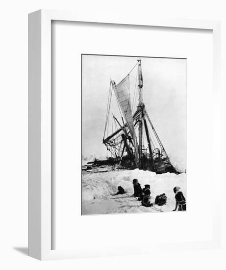 Shackleton's "Endurance-null-Framed Photographic Print