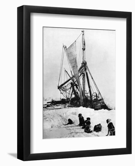 Shackleton's "Endurance-null-Framed Photographic Print