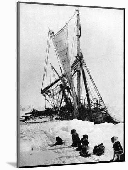 Shackleton's "Endurance-null-Mounted Photographic Print