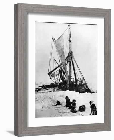 Shackleton's "Endurance-null-Framed Photographic Print