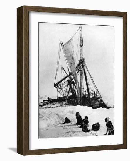 Shackleton's "Endurance-null-Framed Photographic Print