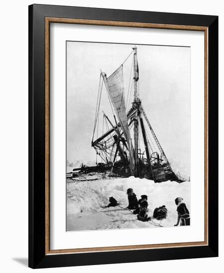 Shackleton's "Endurance-null-Framed Photographic Print