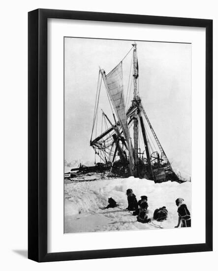 Shackleton's "Endurance-null-Framed Photographic Print