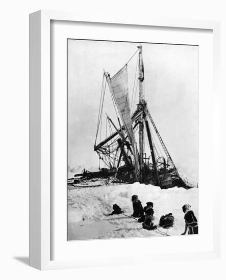 Shackleton's "Endurance-null-Framed Photographic Print