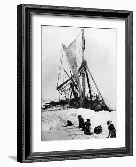 Shackleton's "Endurance-null-Framed Photographic Print