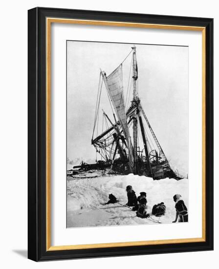 Shackleton's "Endurance-null-Framed Photographic Print