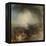 Shade and Darkness - the Evening of the Deluge-JMW Turner-Framed Premier Image Canvas