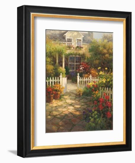 Shade Terrace-Vail Oxley-Framed Art Print