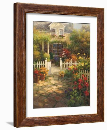 Shade Terrace-Vail Oxley-Framed Art Print