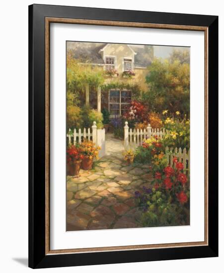 Shade Terrace-Vail Oxley-Framed Art Print