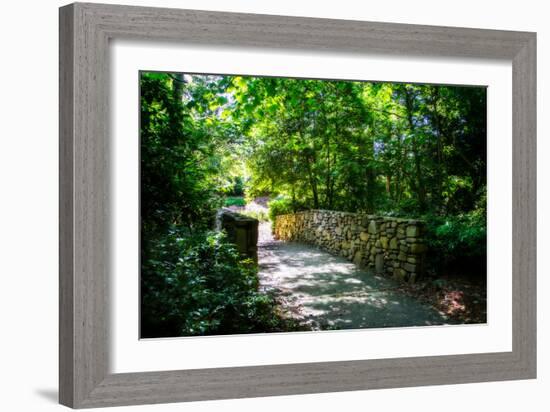 Shaded Bridge II-Alan Hausenflock-Framed Photo