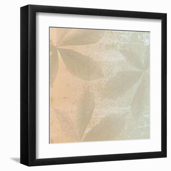 Shaded Leaves 1-Alonza Saunders-Framed Art Print