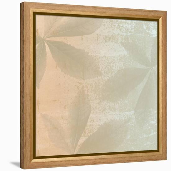 Shaded Leaves 1-Alonza Saunders-Framed Stretched Canvas