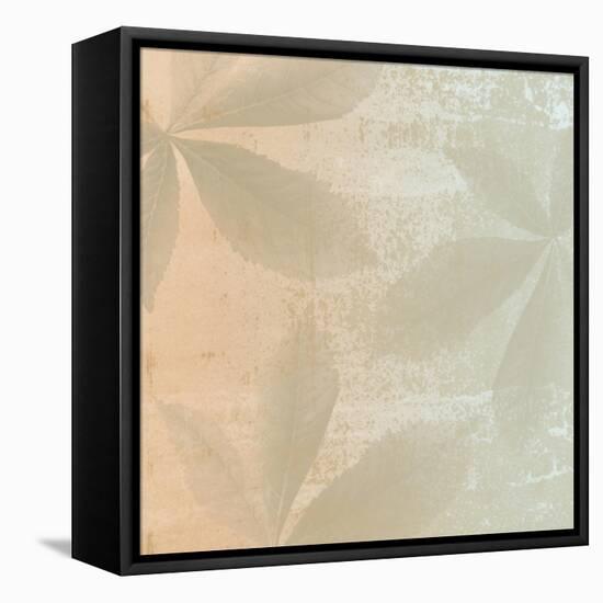 Shaded Leaves 1-Alonza Saunders-Framed Stretched Canvas